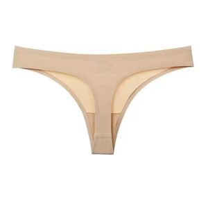 NEW! Seamless Nude Beige Thong Size XXS - XS